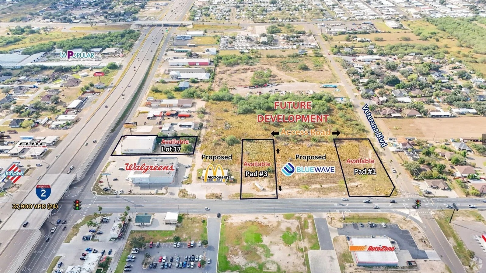 2100 W Expressway 83, Palmview, TX for Sale