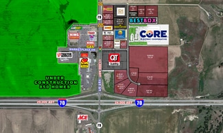 Bennett, CO Commercial Land - I-70 and 1st Street