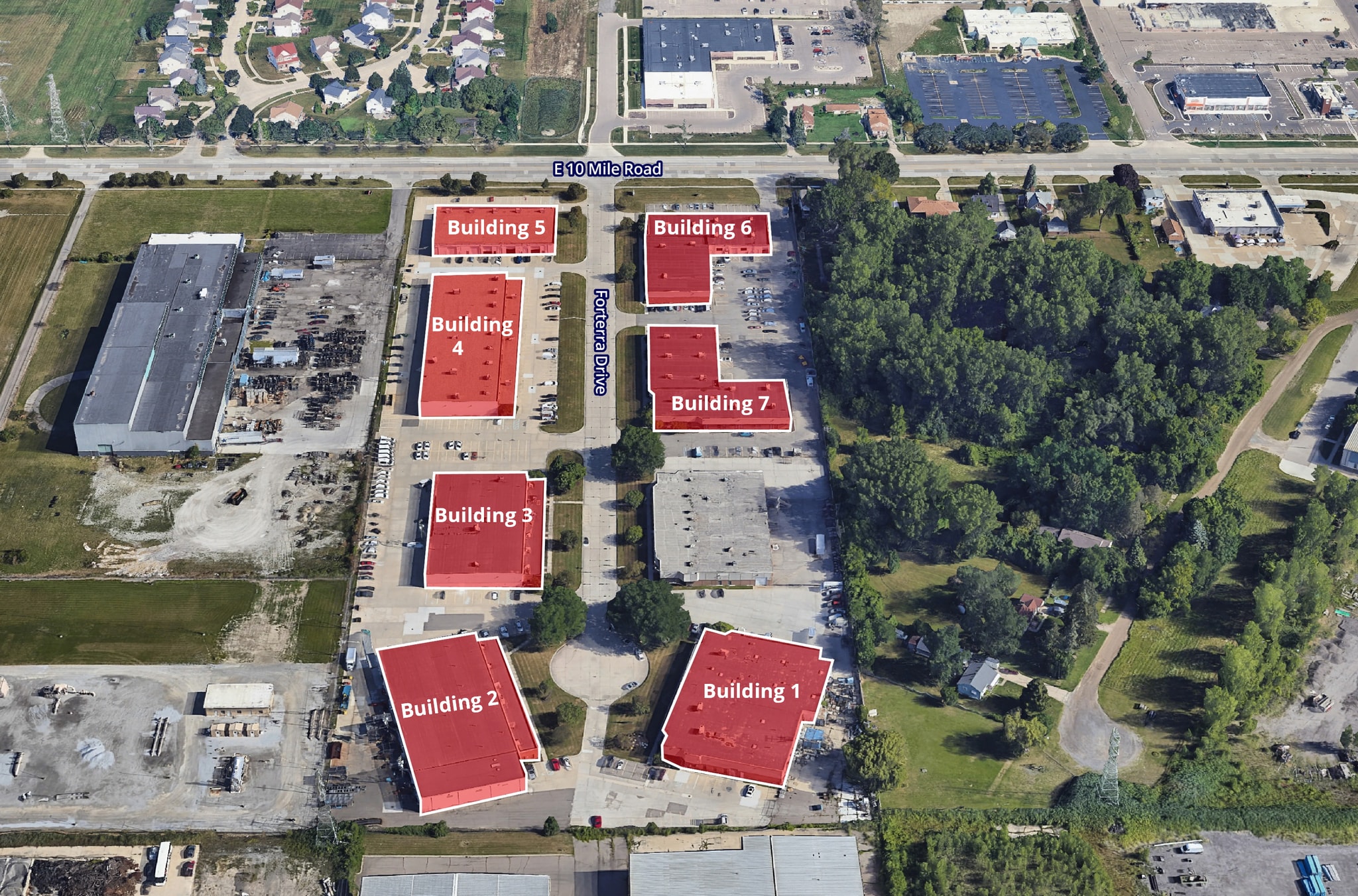 24400-24500 Forterra Dr, Warren, MI for Rent