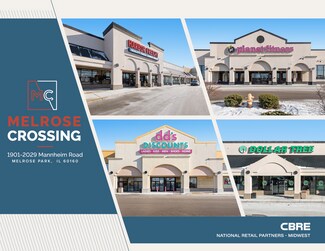 Melrose Park, IL Retail - 1903-2029 N Mannheim Rd