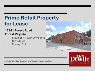 Forest, VA Retail - 17841 Forest Rd