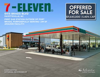 Fayetteville, NC Service Station - 6415 Bragg Blvd