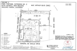 New Orleans, LA Commercial Land - 3250 Rue Parc Fontaine