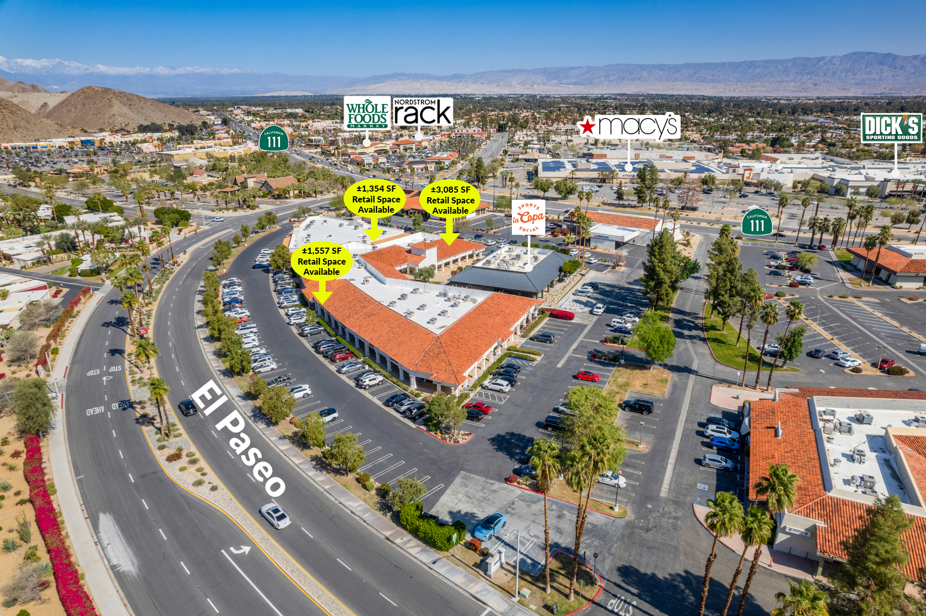 72608-72624 El Paseo, Palm Desert, CA for Rent