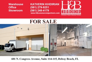 Delray Beach, FL Warehouse - 601 N Congress Ave