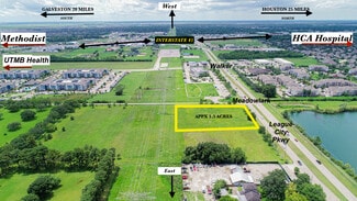 League City, TX Commercial Land - 845 W League City Pky