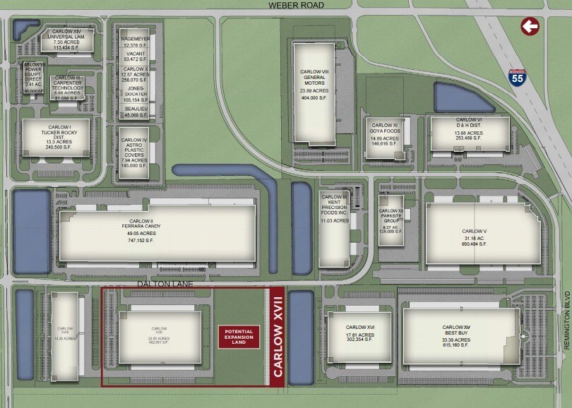 925 Dalton Ln Bolingbrook, IL 60490 Industrial Property for Sale on