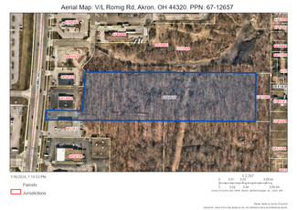 Akron, OH Commercial - V/L 5.80 AC Romig Rd rd