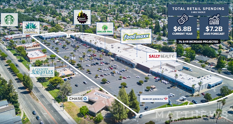 6956-7074 Sunrise Blvd, Citrus Heights, CA for Sale
