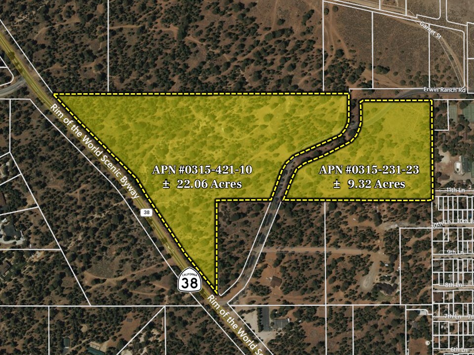 Erwin Ranch Rd, Big Bear City, CA for Sale