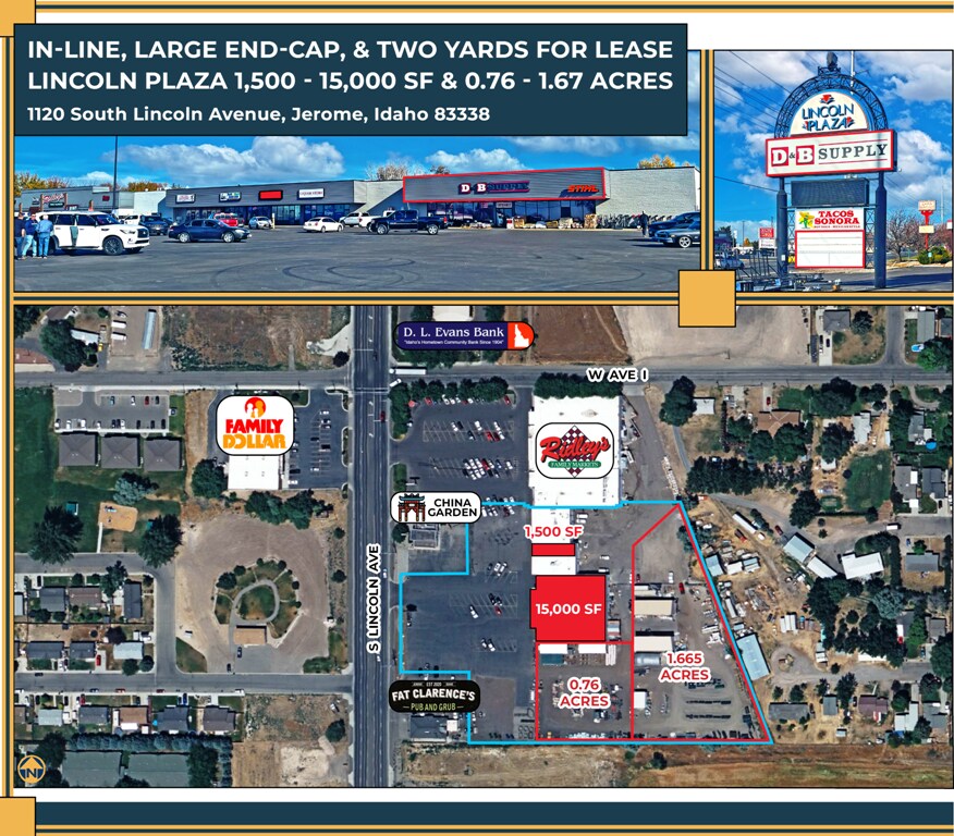 1016-1120 S Lincoln Ave, Jerome, ID for Rent