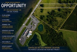 Live Oak, FL Commercial Land - I-10 & US 129 Gateway Site
