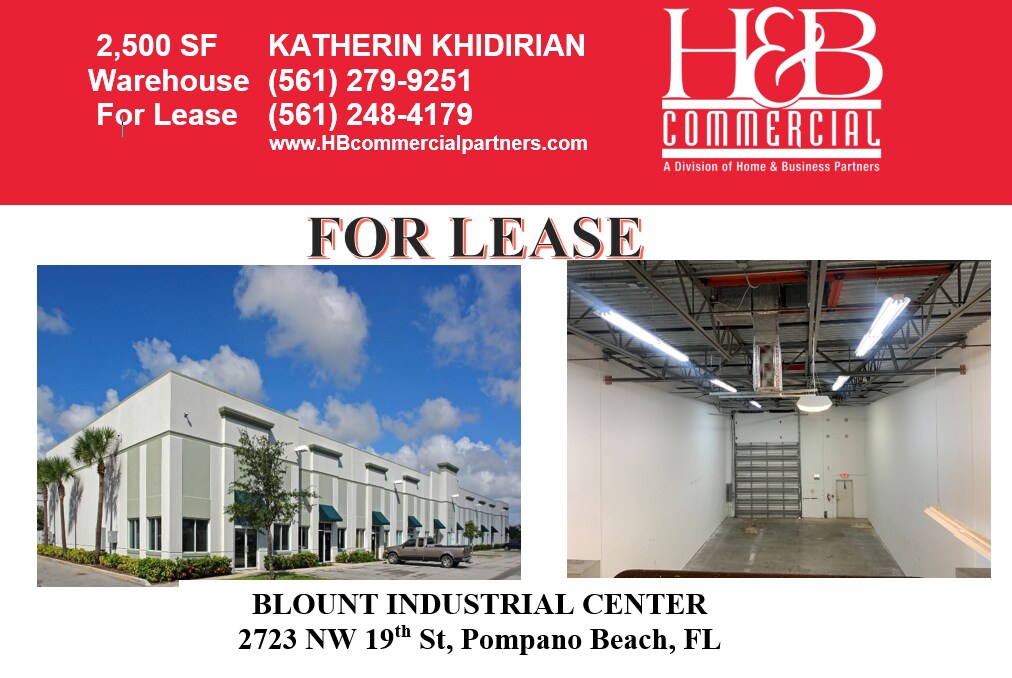 2743-2761 NW 19th St, Pompano Beach, FL for Rent