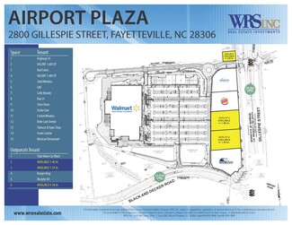 Fayetteville, NC Commercial Land - Airport Plz