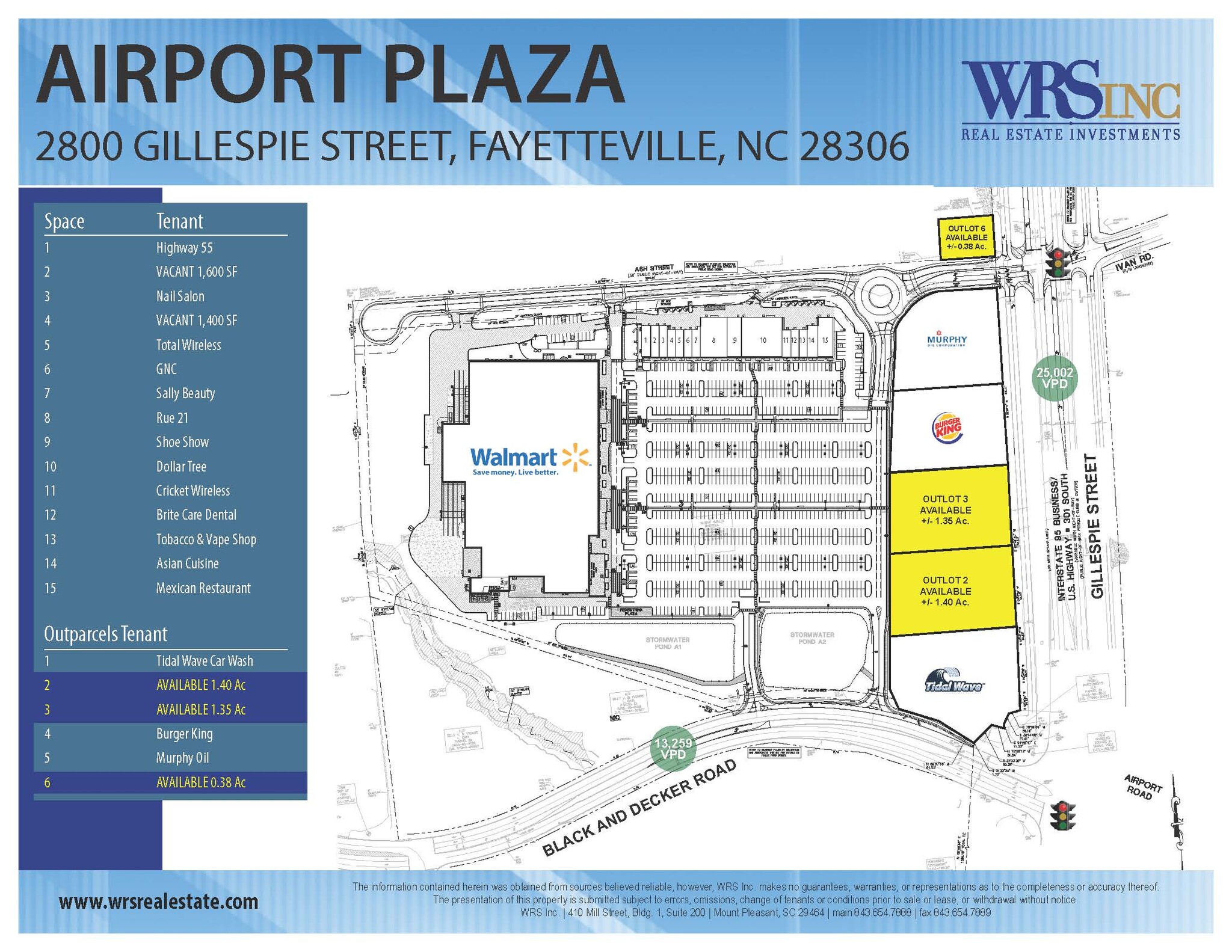 Airport Plz, Fayetteville, NC for Sale