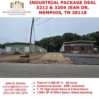 Memphis, TN Warehouse - 3212 Jean Dr