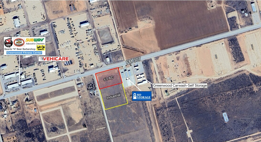 3 AC FM 307, Midland, TX for Sale