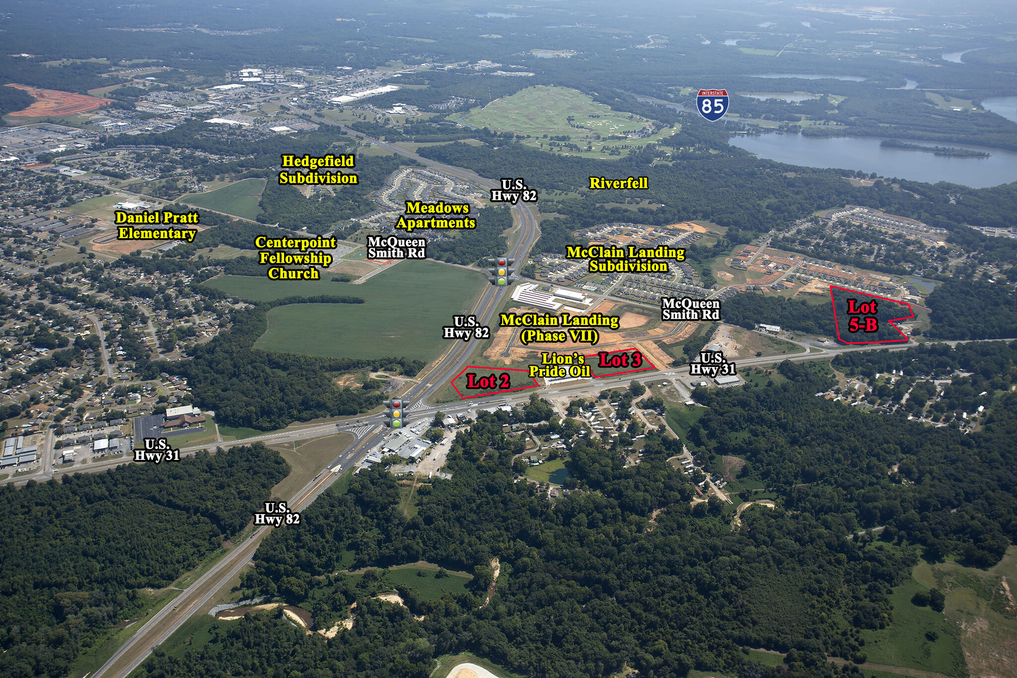 McQueen Smith & Hwy 82 & 31, Prattville, AL for Sale