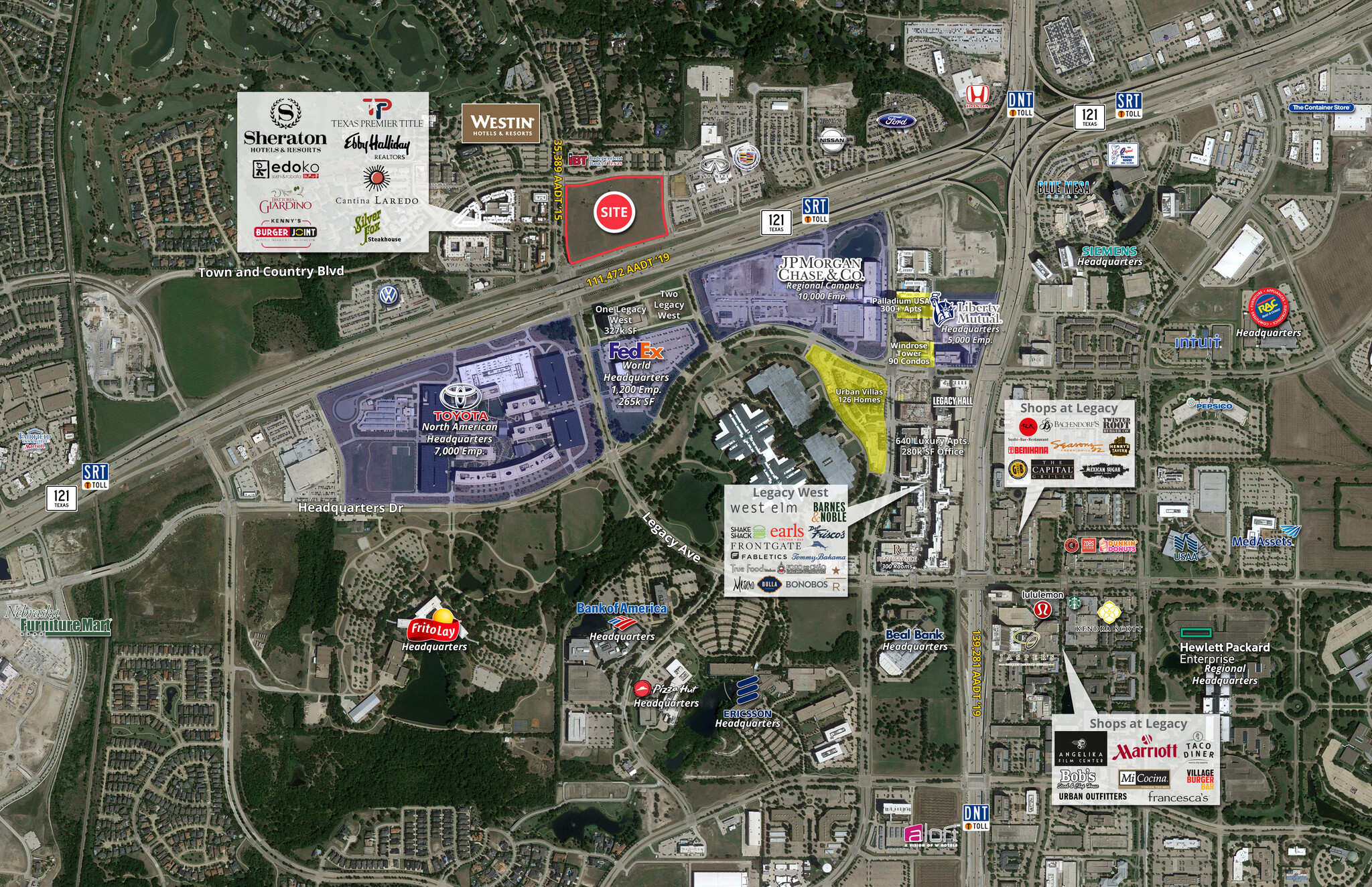 SH 121 & Legacy Drive, Frisco, TX for Sale