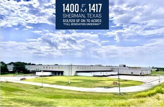 Sherman, TX Industrial - 1400 W FM 1417 Sherman, TX Industrial - 1400 W FM 1417