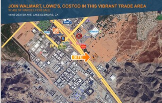 Lake Elsinore, CA Commercial Land - 18765 Dexter ave
