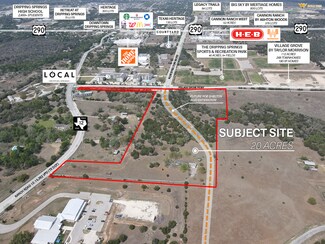 Dripping Springs, TX Commercial Land - 26700 Ranch Road 12