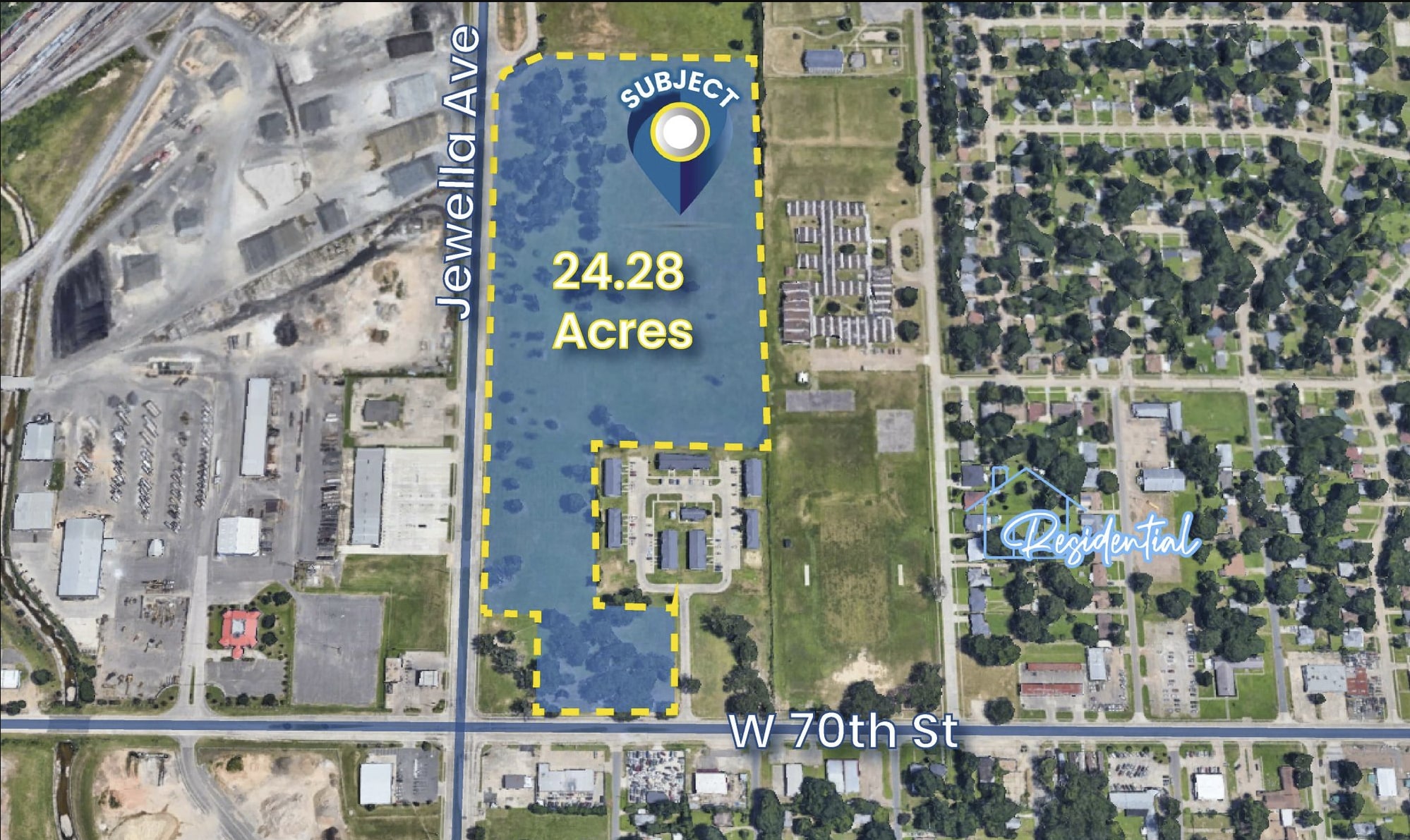 0 West 70th Street at Jewella Avenue, Shreveport, LA for Sale
