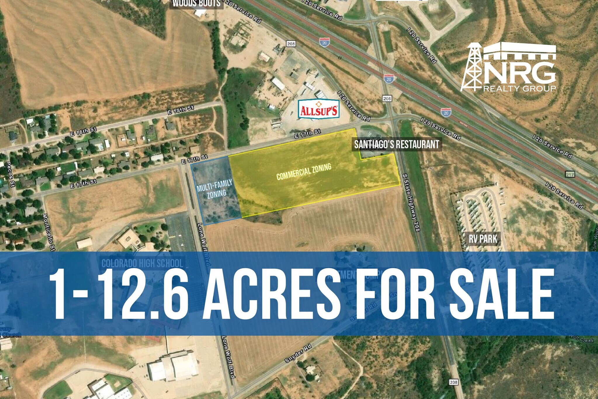 989 E I-H 20, Colorado City, TX for Sale