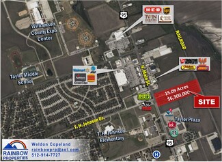 Taylor, TX Commercial Land - 3310 N Main St