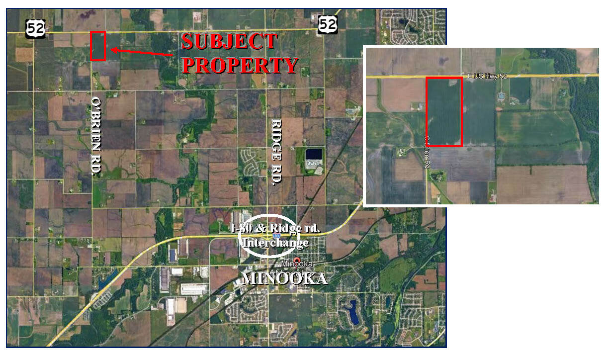 Route 52 and O'Brien Rd, Minooka, IL for Sale