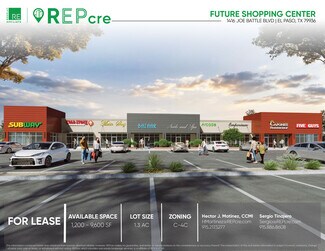 El Paso, TX Retail - 1416 Joe Battle Blvd