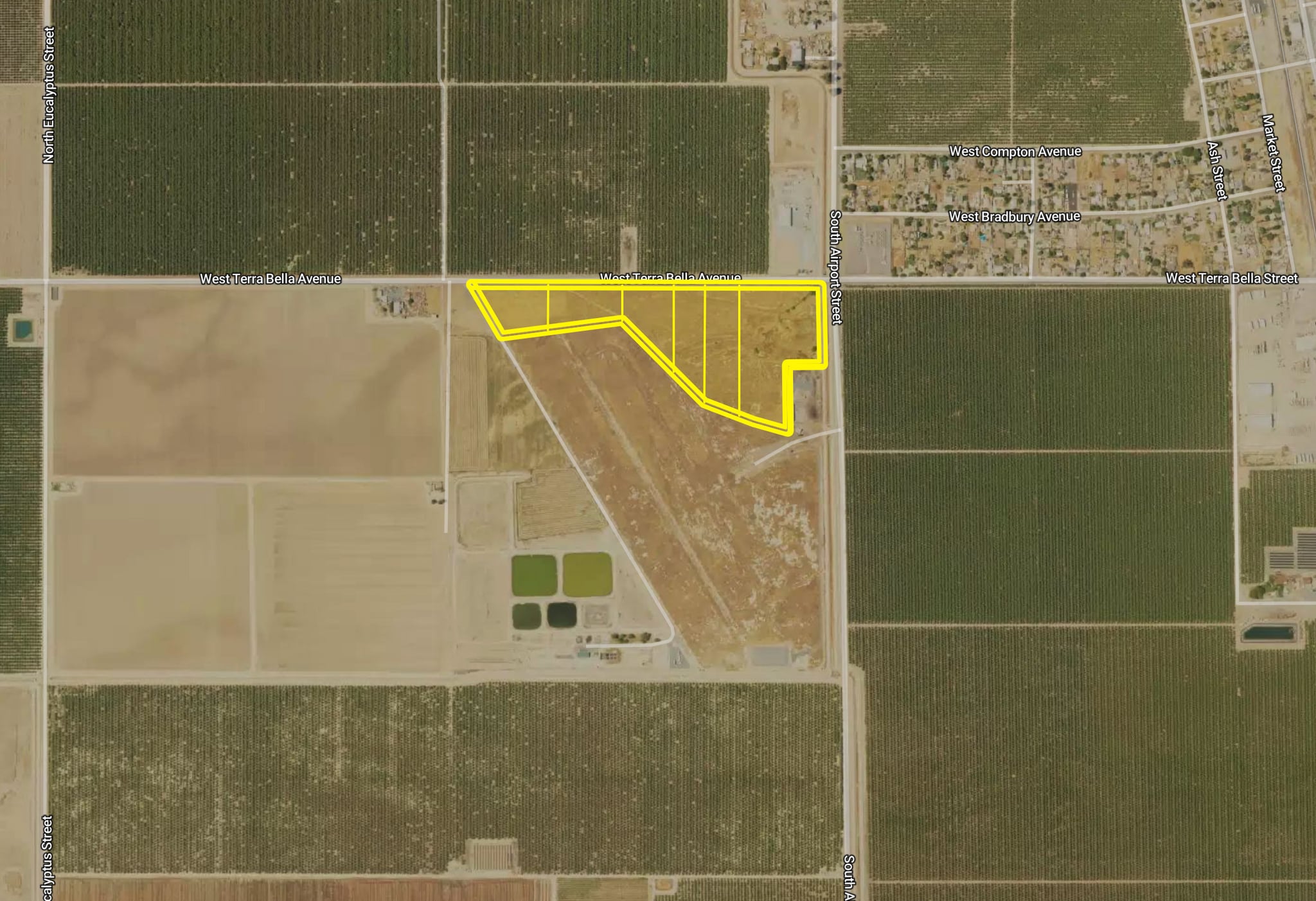 Avenue 96 @ Airport Street, Pixley, CA for Sale