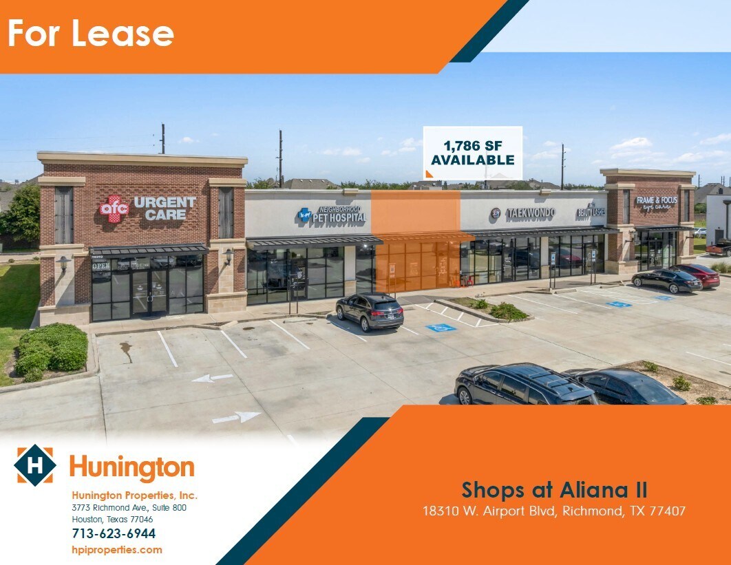 18310 W Airport Blvd, Richmond, TX for Rent