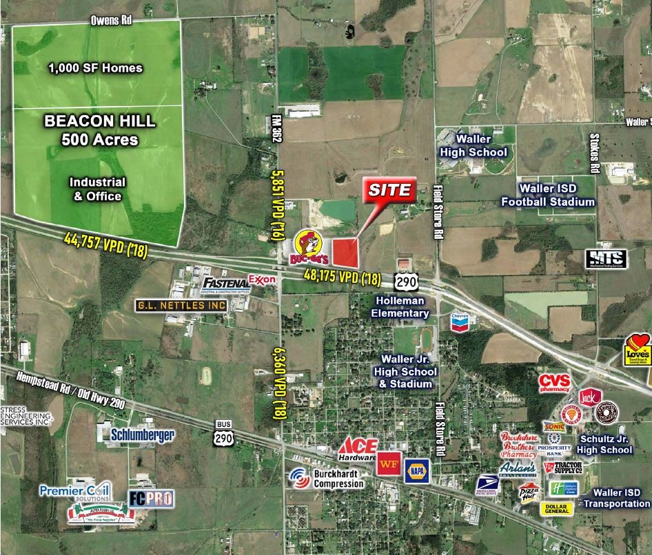 US 290 & FM 362, Waller, TX for Sale