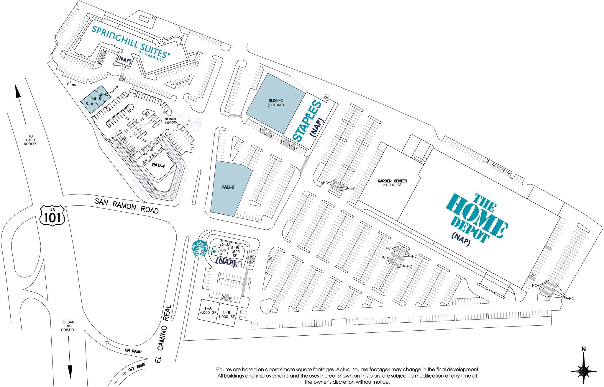905 El Camino Real, Atascadero, CA for Rent