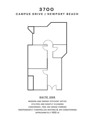 Newport Beach, CA Office - 3700 Campus Dr