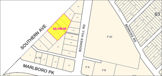 Capitol Heights, MD Commercial Land - 4619 Southern Ave