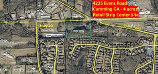 Cumming, GA Commercial Land - 4225 Evans Rd Cumming, GA Commercial Land - 4225 Evans Rd