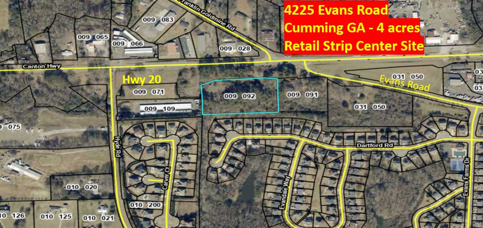 4225 Evans Rd, Cumming, GA for Sale