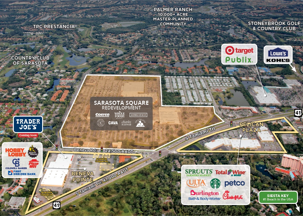8191-8195 S Tamiami Trl, Sarasota, FL for Rent