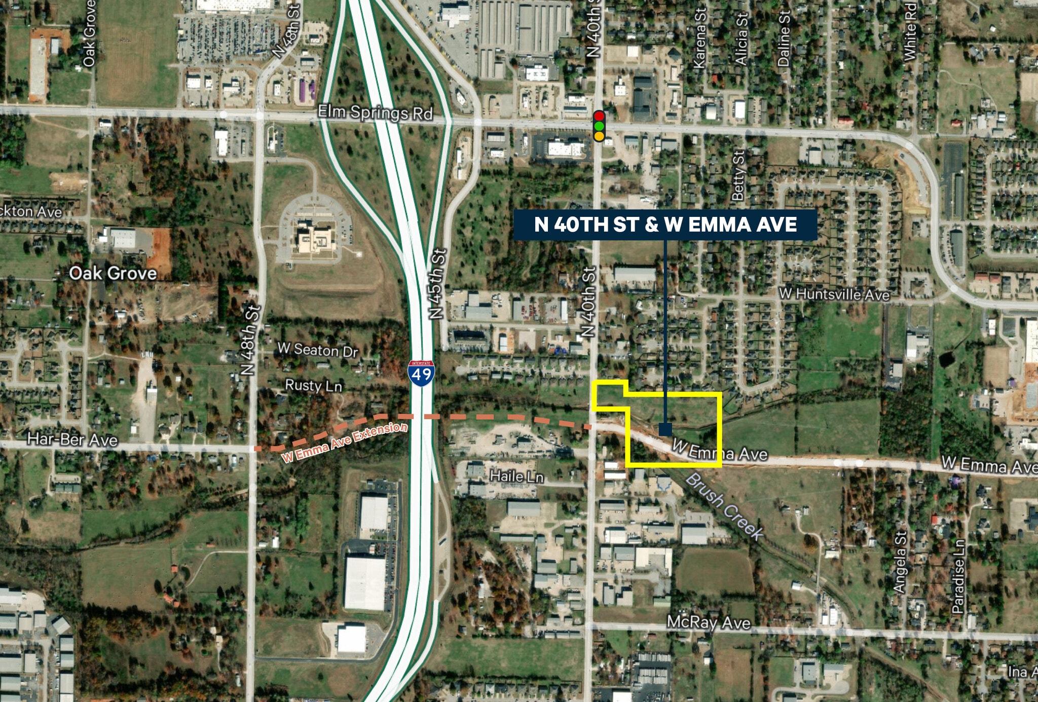 N 40th @ W Emma Ave, Springdale, AR for Sale