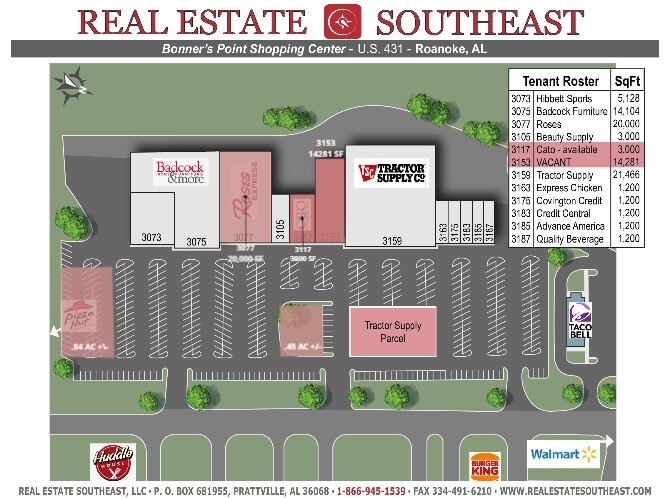 US-431, Roanoke, AL for Sale