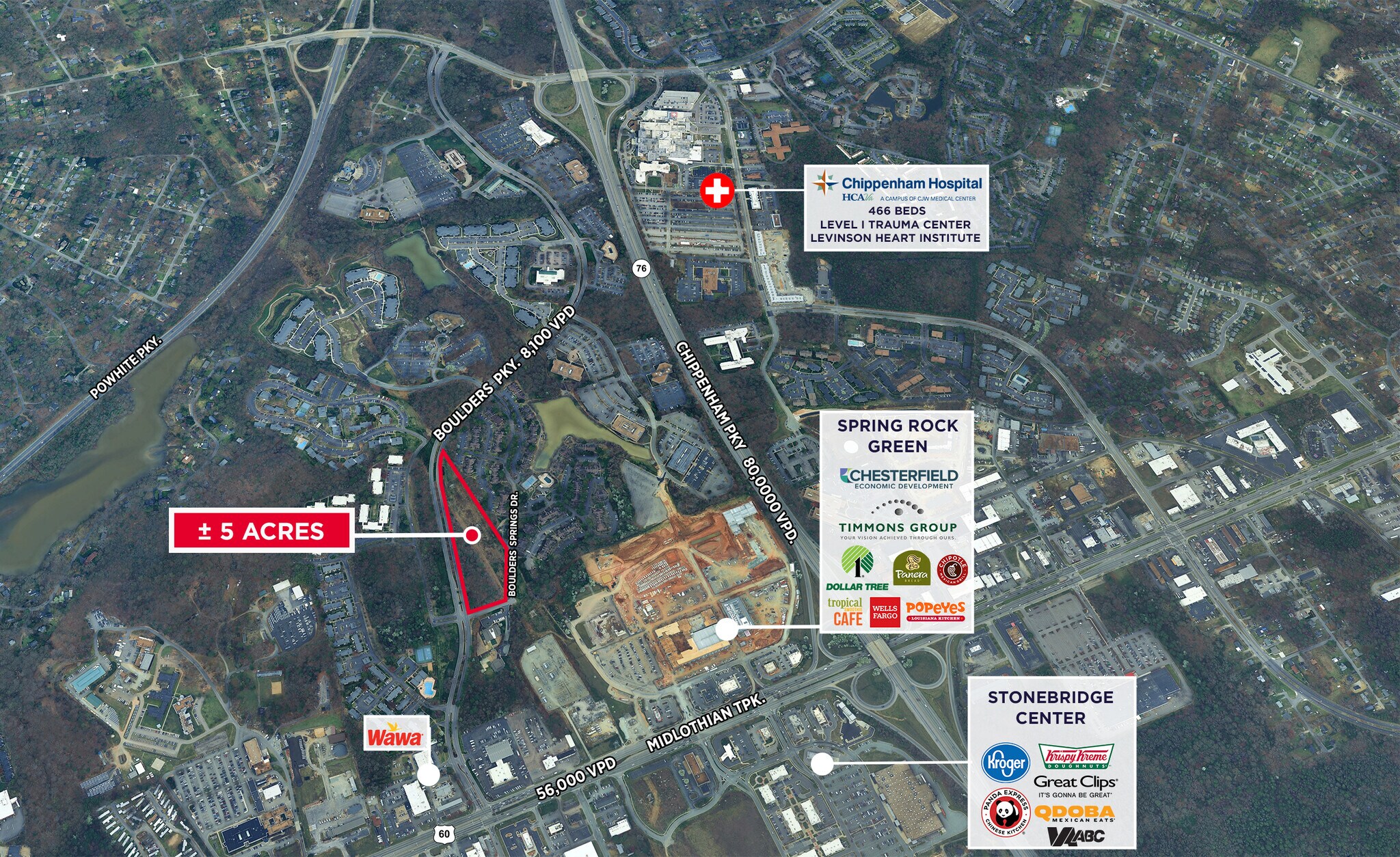 601 Boulders Pky, Richmond, VA for Sale