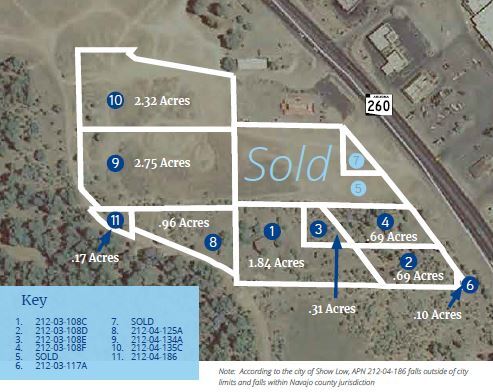 4480-4490 S White Mountain Rd, Show Low, AZ for Sale