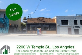 Los Angeles, CA Retail - 2200 W Temple St Los Angeles, CA Retail - 2200 W Temple St
