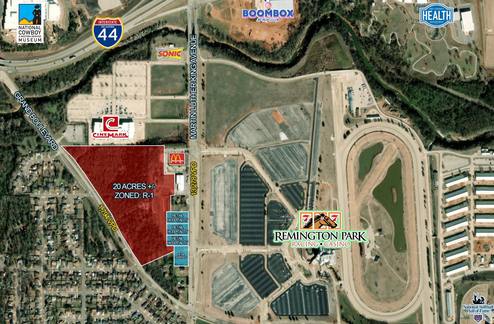 NE Grand Blvd & N Martin Luther King Ave, Oklahoma City, OK for Sale