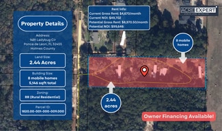 Ponce De Leon, FL Manufactured Housing/Mobile Housing - 1481 Lady Bug Cir