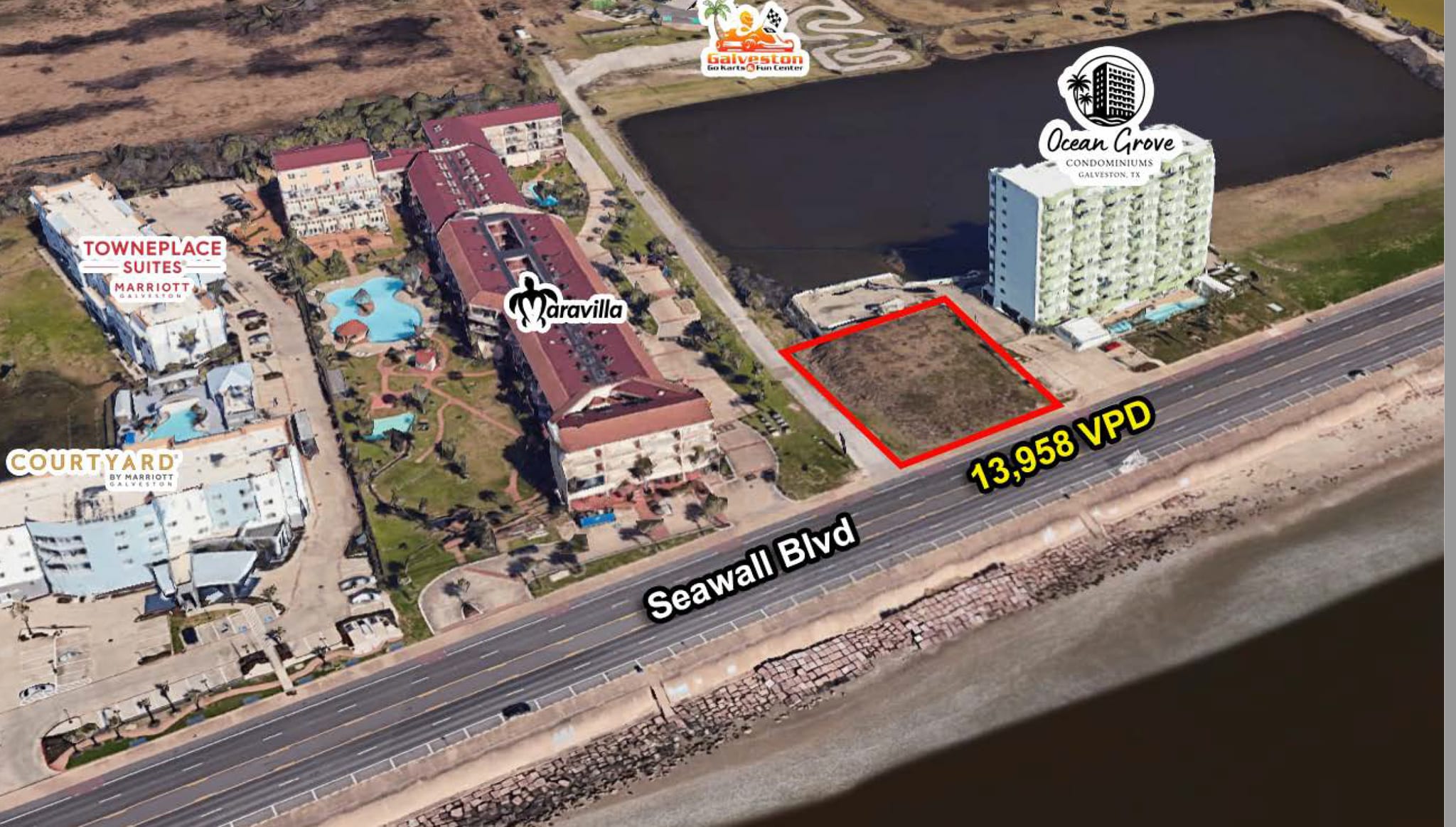 9510 Seawall Blvd, Galveston, TX for Sale