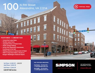 Alexandria, VA Office - 100 N Pitt St