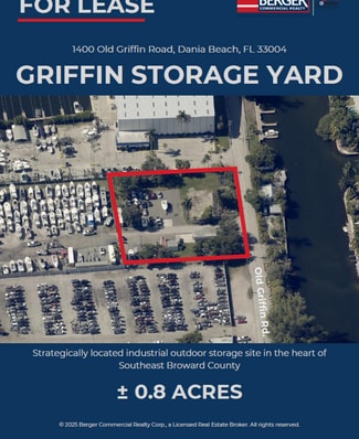 Dania, FL Industrial Land - 1400 Old Griffin Rd